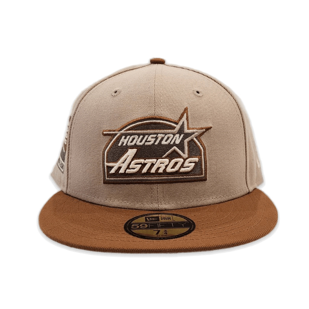 New Era Houston Astros 20th Anniversary Camel Navy Two Tone Edition 59Fifty  Fitted Hat