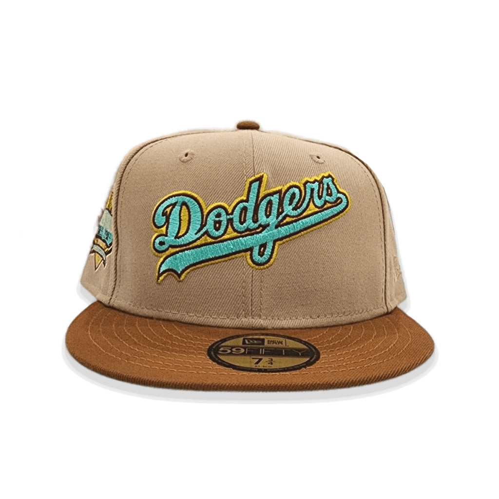 Los Angeles Dodgers New Era 59Fifty Fitted Camel Hat