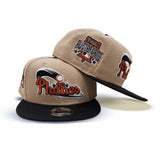 Camel Philadelphia Phillies Black Visor Rust Bottom 1996 All Star Game Side Patch New Era 9Fifty Snapback