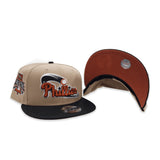 Camel Philadelphia Phillies Black Visor Rust Bottom 1996 All Star Game Side Patch New Era 9Fifty Snapback
