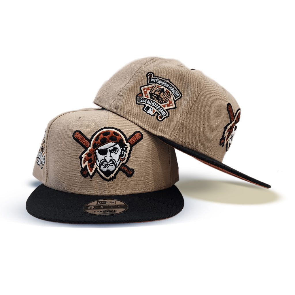 Camel Pittsburgh Pirates Black Visor Rust Bottom 1994 All Star