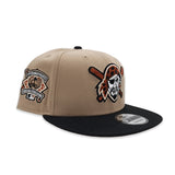 Camel Pittsburgh Pirates Black Visor Rust Bottom 1994 All Star Game Side Patch New Era 9Fifty Snapback