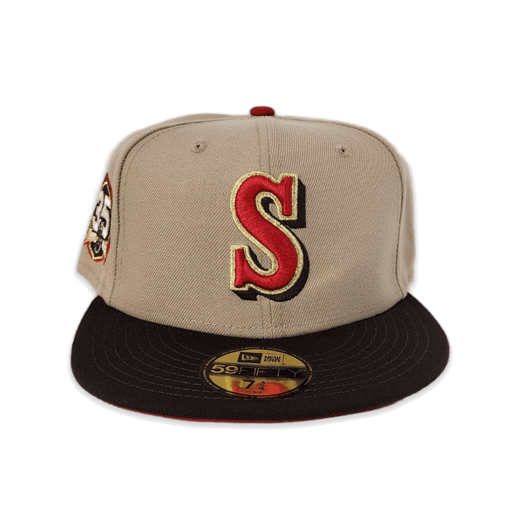 7 1/2 Seattle Mariners Brown Pink 59fifty