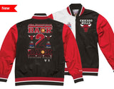 Chicago Bulls Mitchell & Ness NBA Men's Team History Warm up Jacket