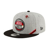 Chicago Bulls New Era Heather Gray 2019 NBA Draft 9FIFTY Snapback Adjustable Hat