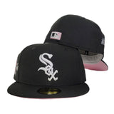 Chicago White Sox 2010 All Star Game 59Fifty New Era Black Fitted Pink Bottom