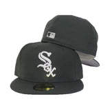 Black Chicago White Sox Gray Bottom New Era 59Fifty On field Fitted Hat