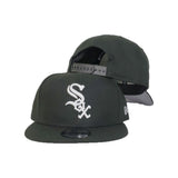Chicago White Sox Black New Era 9Fifty Snapback Hat