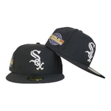 Chicago White Sox Black Pink Bottom 2005 World Series New Era 59Fifty Fitted