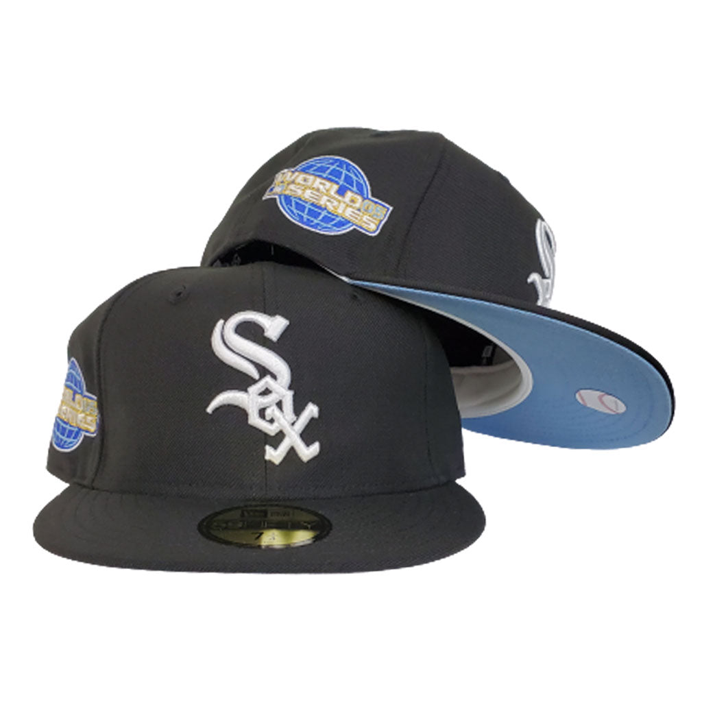 Light Blue White Sox Hat Blue Brim Chicago White Sox Icy Blue