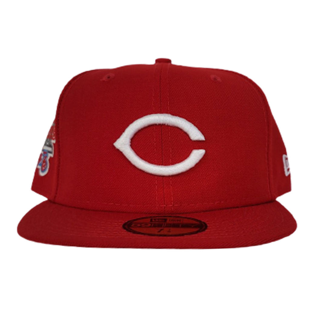 Cincinnati Reds 1976 World Series Cooperstown New Era 59Fifty Red Fitted
