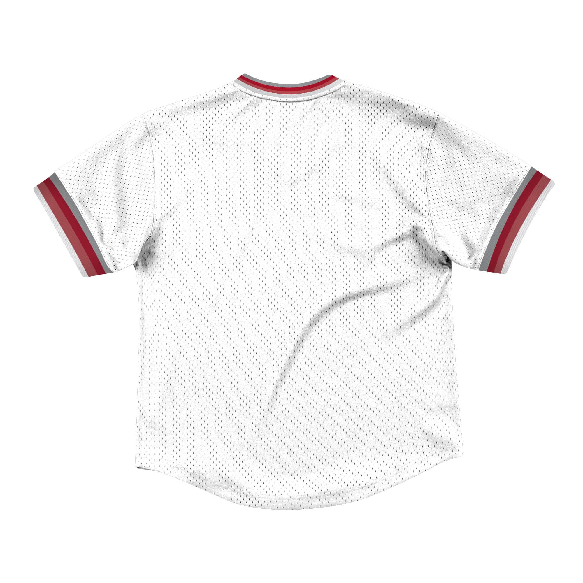 Men's Mitchell & Ness Red FC Dallas Mesh V-Neck T-Shirt