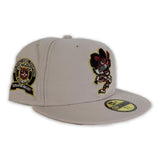 Cream Detriot Tigers Red Bottom 1968 World Series Champions Side Patch New Era 59Fifty Fitted