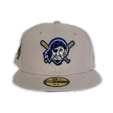 Cream Pittsburgh Pirates Royal Blue Bottom 2006 All Star Game Side Patch New Era 59Fifty Fitted
