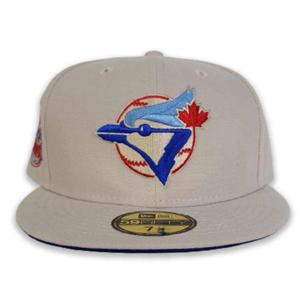 Toronto Blue Jays New Era Team Spring Color Basic 59FIFTY Fitted Hat - Cream