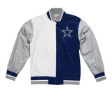 Dallas Cowboys Mitchell & Ness Men's NFL Team History Warm up Jacket