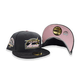 Dark Gray Houston Astros Black Corduroy Visor Pink Bottom 45th Anniversary Side Patch New Era 59Fifty Fitted