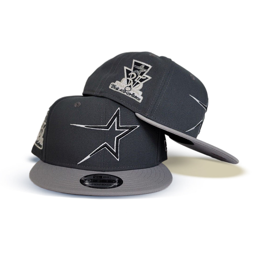 Astros 45th Anni. 9FIFTY New Era Light Navy & Black Snapback Hat