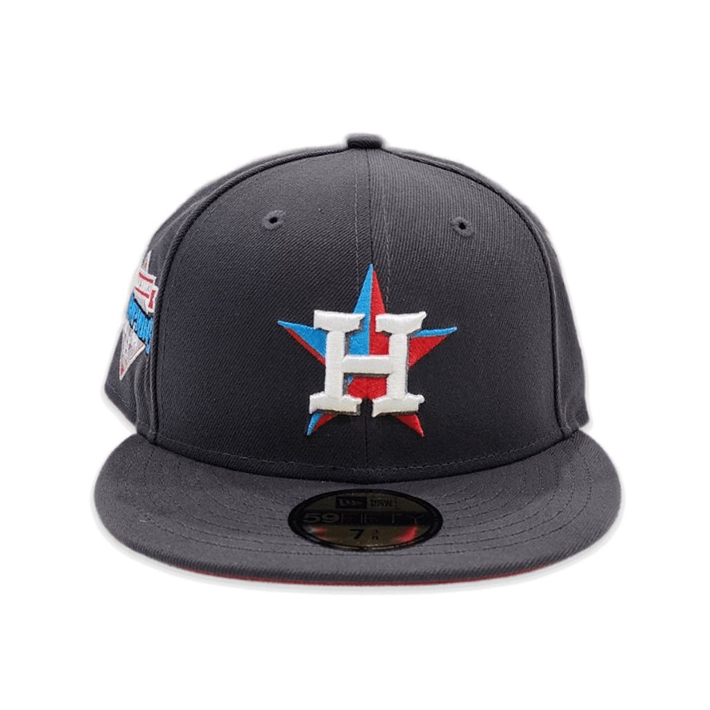 Red Houston Astros Gray Bottom 2022 World Series New Era Fitted