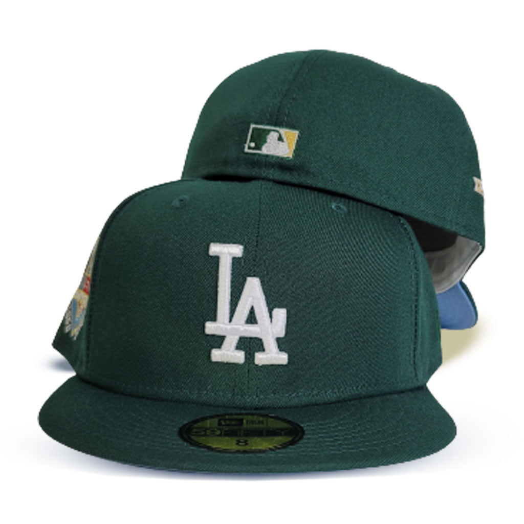 New Era LA Dodgers Snapback “Sail/Forest Green”