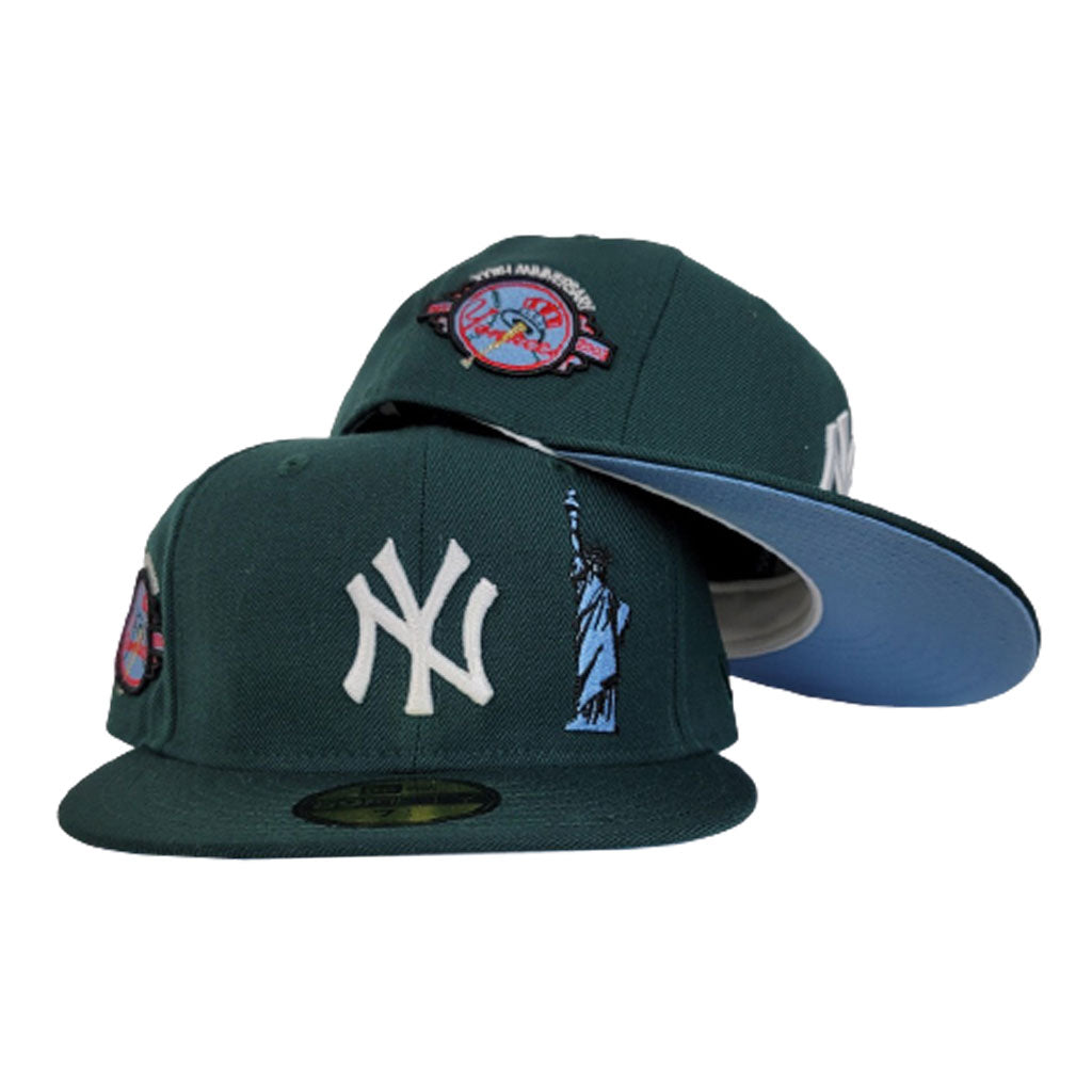 NEW YORK YANKEES 1959 WORLD SERIES NAVY ICY BRIM NEW ERA FITTED