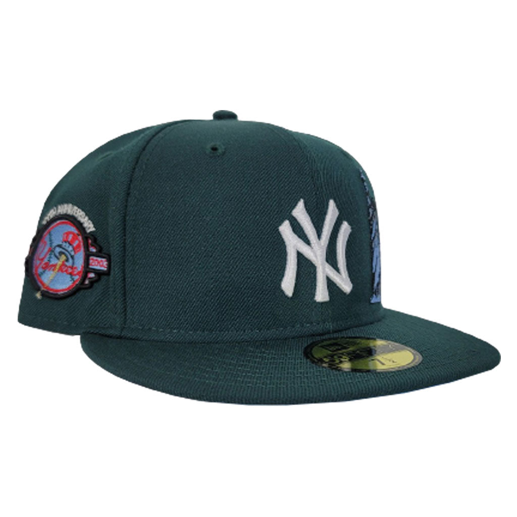 NEW YORK YANKEES 1959 WORLD SERIES NAVY ICY BRIM NEW ERA FITTED