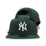 Dark Green New York Yankees Pink Bottom 2000 Subway Series Side Patch New Era 9Fifty Snapback