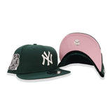 Dark Green New York Yankees Pink Bottom 2000 Subway Series Side Patch New Era 9Fifty Snapback