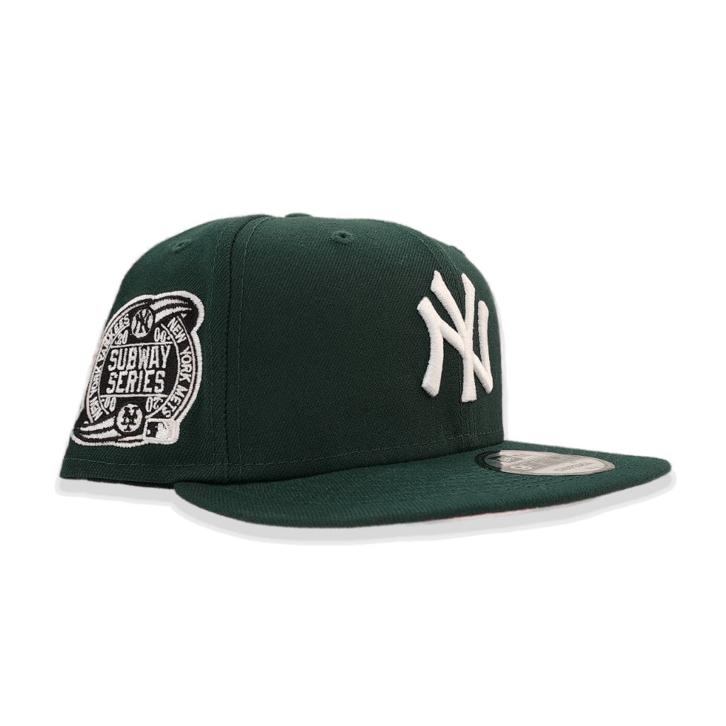 Navy Blue New York Yankees Pink Bottom Yankee Stadium Side Patch New Era 9FIFTY Snapback