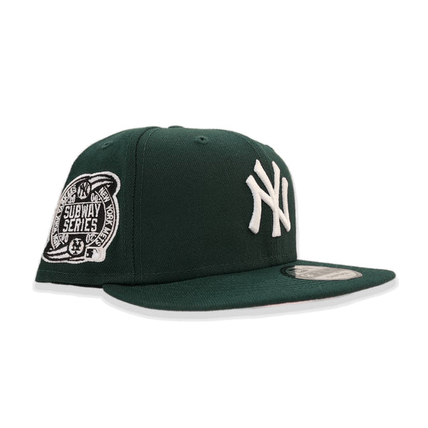 Dark Green New York Yankees Pink Bottom 2000 Subway Series Side Patch ...