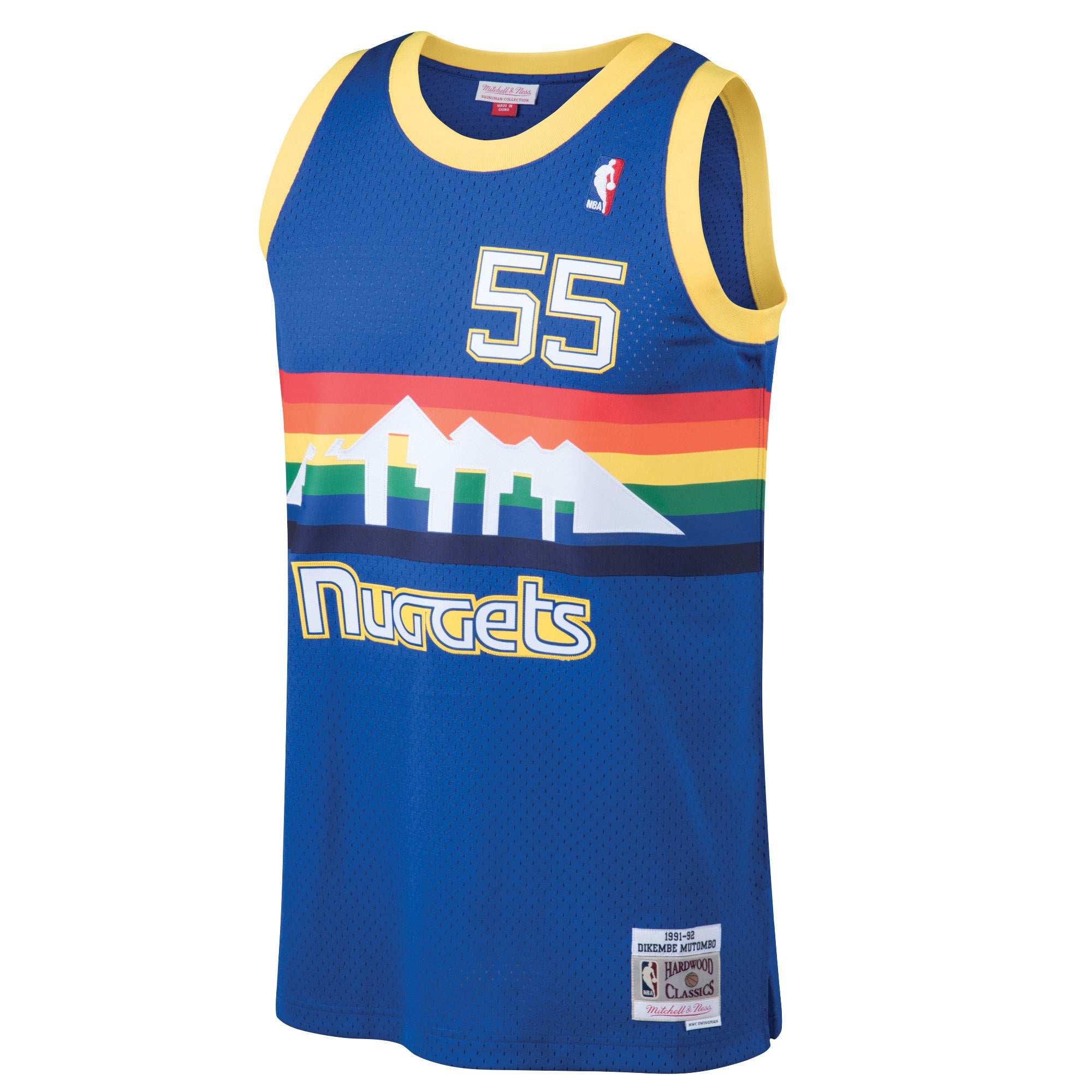 Mitchell And Ness Hardwood Classics Anthony Denver Nuggets Throwback Jersey  XL