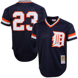 Detroit Tigers Kirk Gibson Mitchell & Ness Navy 1984 Authentic Mesh Batting Practice Jersey