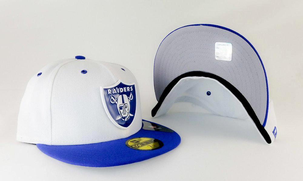 Oakland Raiders MIAMI VICE Beetroot-Blue Fitted Hat by New Era 