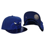 Exclusive Mitchell & Ness The Final Metallic Royal Blue Chicago Bulls Snapback