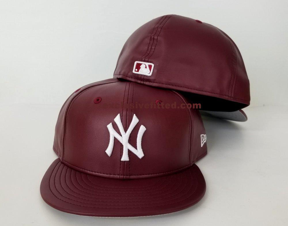 Exclusive New Era 59Fifty Burgundy PU – Exclusive