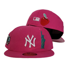 New York Yankees 59Fifty Pink Graffiti 71/2 RARE New York Yankees New Era MLB 59FIFTY 5950 Fitted Cap Hat  main image 3