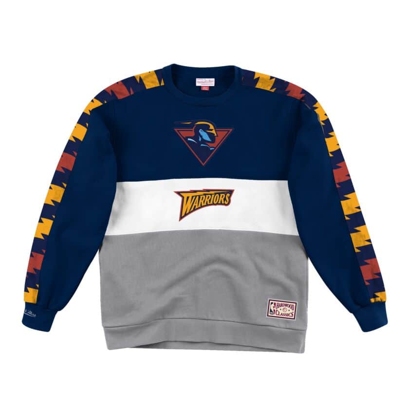 Mitchell & Ness M&N Retro Patch Hoodie in Blue Size 2XL | Cavaliers