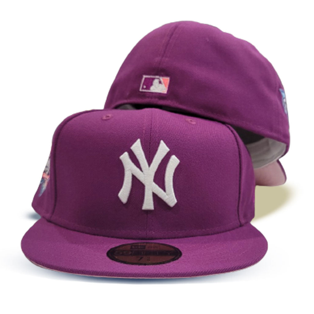 New York Yankees 2000 World Series Purple Pink Bottom 59Fifty