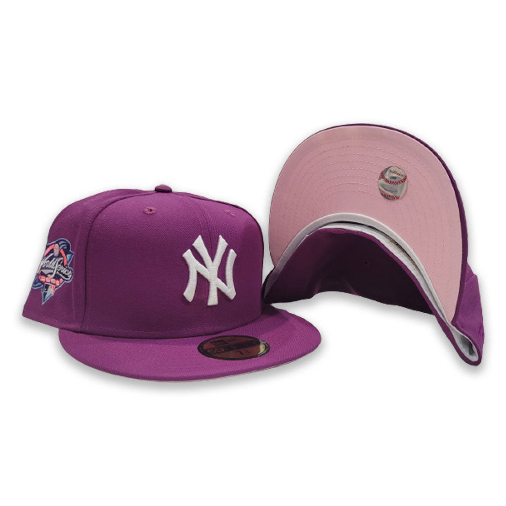 New York Yankees 2000 World Series Purple Pink Bottom 59Fifty