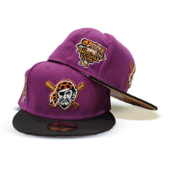 Grape Purple Pittsburgh Pirates Black Visor Tan Bottom 2006 All