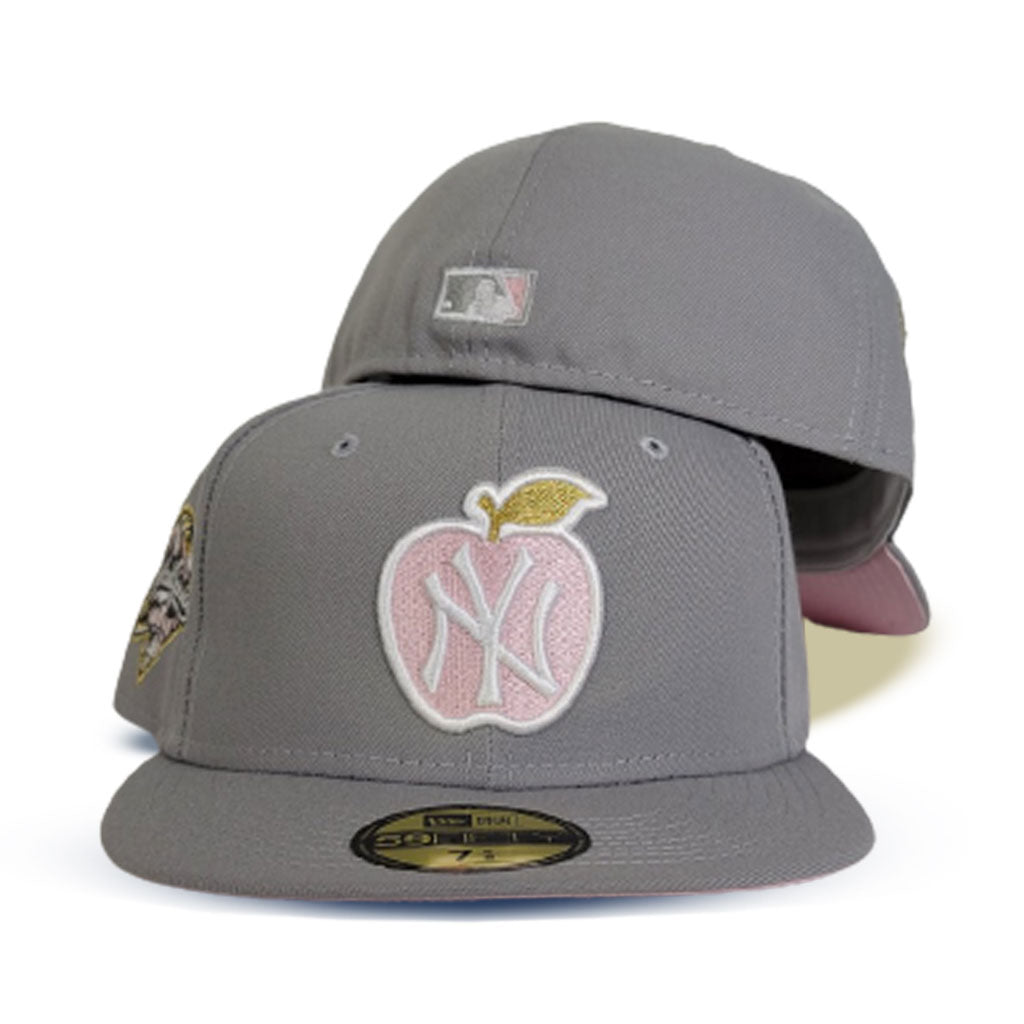 Official New Era New York Yankees MLB Walnut & Pink 59FIFTY Fitted Cap  B3325_282 B3325_282