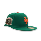Green New York Mets Orange Bottom 1969 World Series Side Patch New Era 59Fifty Fitted
