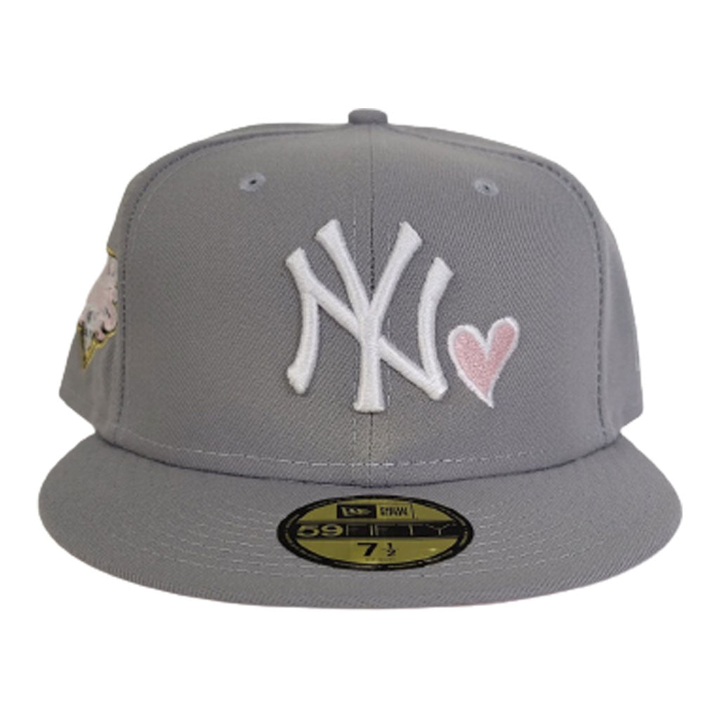 Men's New Era Pink York Yankees 2009 MLB World Series 59FIFTY Fitted Hat