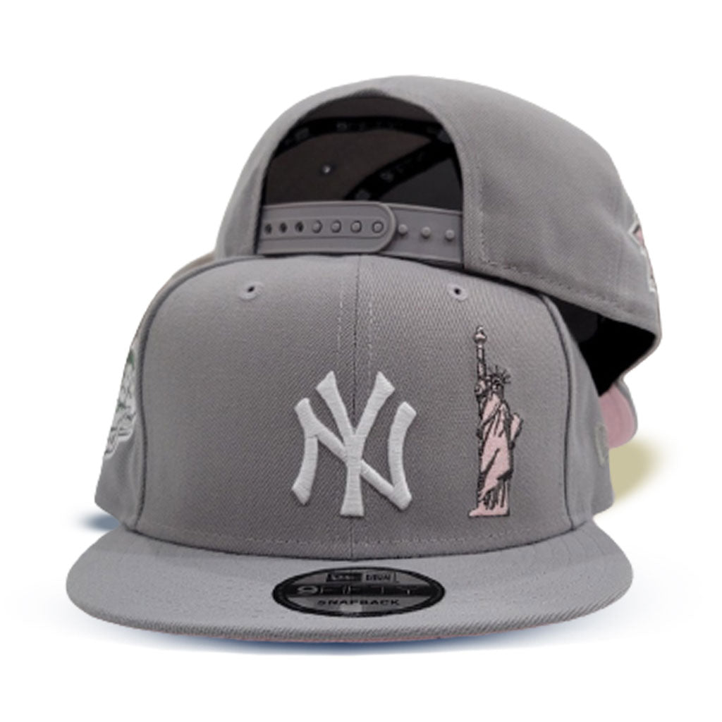 NEW YORK YANKEES 1999 WORLD SERIES FOREST GREEN GRAY BRIM NEW ERA