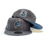 Grey St. Louis Cardinals Icy Blue Bottom 1967 World Series Side Patch New Era 9Fifty Snapback