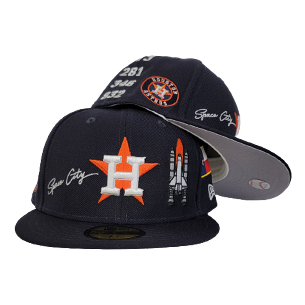 New Era Houston Astros City Connect Gold Prime Edition 59Fifty Fitted Hat, EXCLUSIVE HATS, CAPS