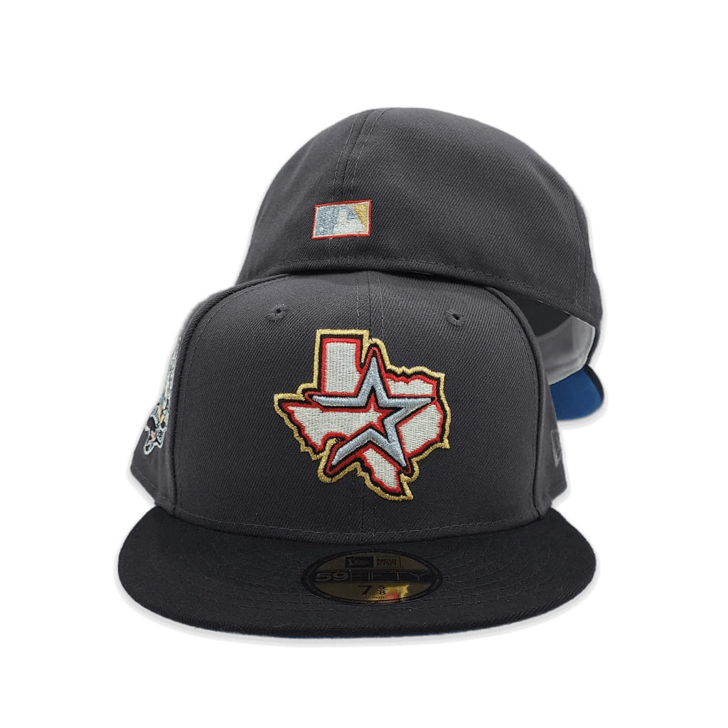 Maroon Houston Astros Gray Bottom Celebrating 35 Years Side Patch New Era 59FIFTY Fitted 8