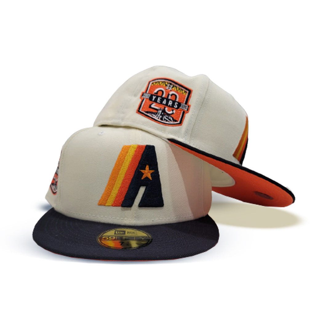 Houston Astros New Era 2022 World Series Side Patch 59FIFTY Fitted Hat -  Orange/Navy