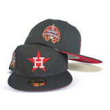 Houston Astros Pink Bottom 1986 All Star Game Side Patch New Era 59Fifty Fitted