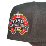 Houston Astros Pink Bottom 1986 All Star Game Side Patch New Era 59Fifty Fitted